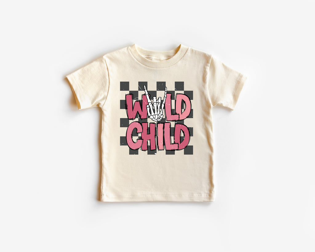 Wild Child - Kids Tee | Pink