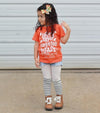 Autumn Leaves & Pumpkins Please - Kids Tee