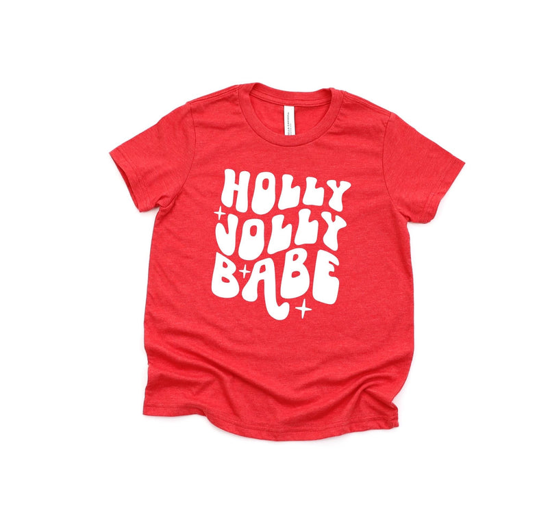Holly Jolly Babe - Kids Tee
