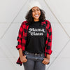 Mama Claus cute women's Christmas tee shirt Mom Christmas shirt Christmas Shirt for Mama