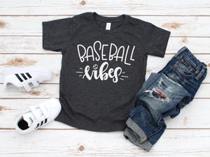 Baseball Vibes - Kids Tee