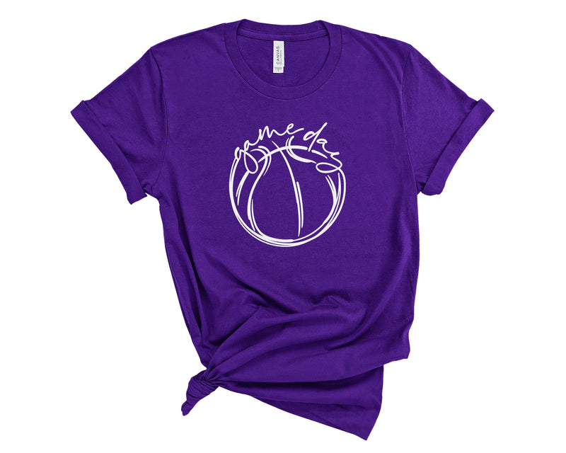 Basketball Game Day - Adult Unisex Tee