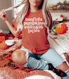 Bonfires Pumpkins Sweaters Lattes - Garment Dyed Unisex Tee