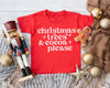 Christmas Trees & Cocoa Please - Kids Holiday Tee