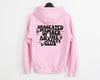 Dedicated Member of the Anxiety Club - Pink Unisex Hoodie