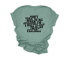 Don't Talk to Me When I'm Overstimulated | Black ink - Unisex Adult Tee *multiple colors*