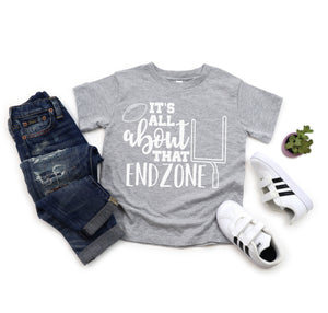 All About that Endzone - Kids Tee