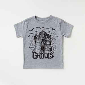 family ghouls adams family halloween matching mommy and me family tee shirts