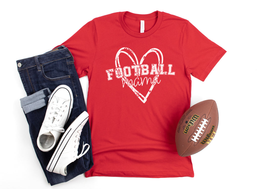 Football mama football tee shirt for women mom life football mom t-shirt Football sunday funday shirt