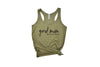 Good Mom Classic - Women's Racerback Tank | Black ink