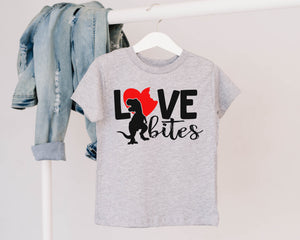 Love Bites Trex - Kids Tee