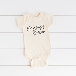 Mama's Babe - Baby Bodysuit