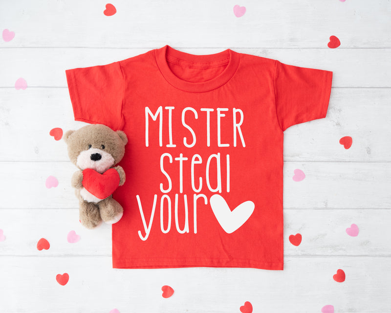 Mister Steal Your Heart - Kids Tee