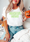 Monster Mama - Unisex Adult Tee | Lime Green ink