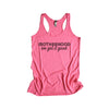 I've Got It Good | Black ink - Hot Pink Women's Racerback Tank