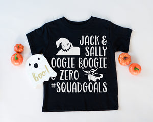 Jack Sally Oogie Boogie & Zero - Kids Tee