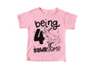 Being 4 is Rawrsome - Kids Birthday Tee