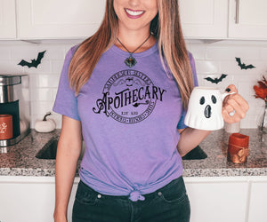 Sanderson Sisters Apothecary Halloween tee shirt Pocus Halloween shirt Halloween With Movie shirt