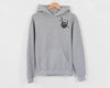 Don't Talk to Me When I'm Overstimulated | Black ink - Sport Grey Unisex Fleece Hoodie