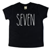 Skinny Seven Birthday Shirt - Kids Tee