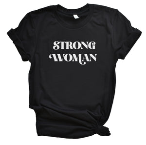 strong woman kids tee Feminist inspired girl power tee for girls toddler baby Mommy and me matching shirt set womens rally womens march shirt