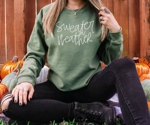 Sweater Weather - Unisex Fleece Pullover