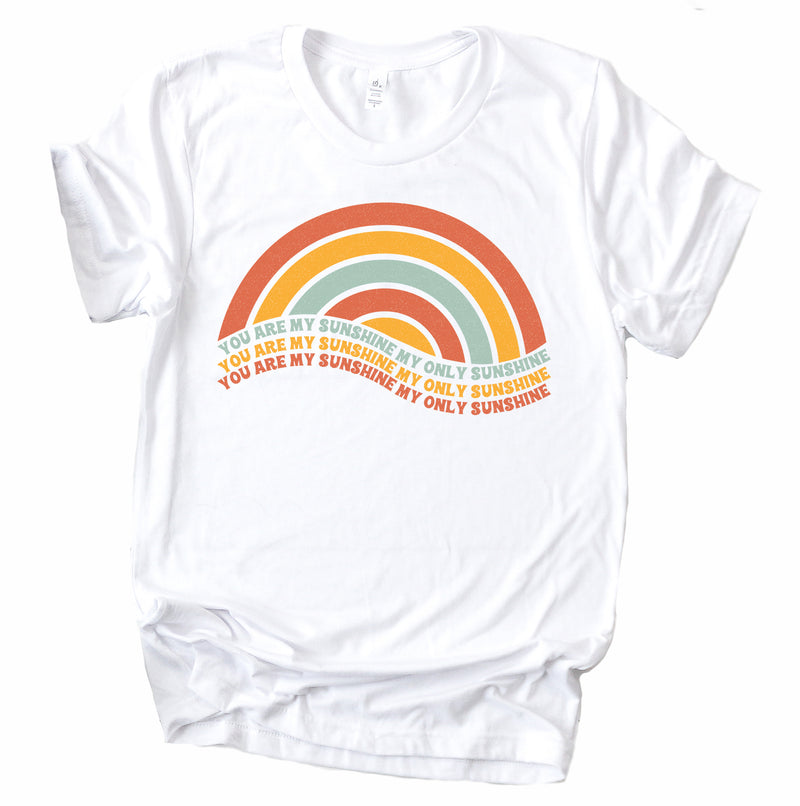You are my Sunshine - White Adult Tee